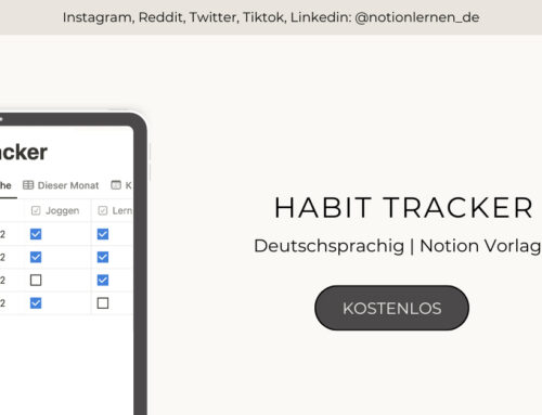 Meine Notion Vorlagen